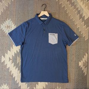 Travis Mathew Mens Golf Polo Shirt L